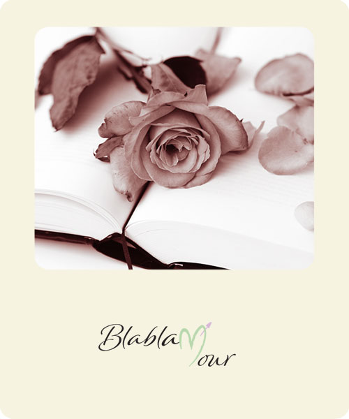 Image montrant une rose séchées posée sur un livre