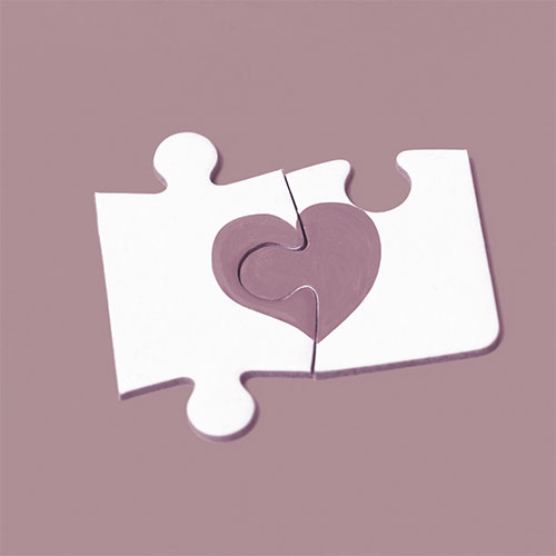Image montrant des pièces de puzzle formant un coeur
