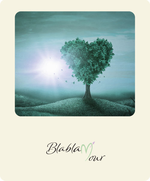Image d'un arbre en forme de coeur pour illustrer le blog blablamour