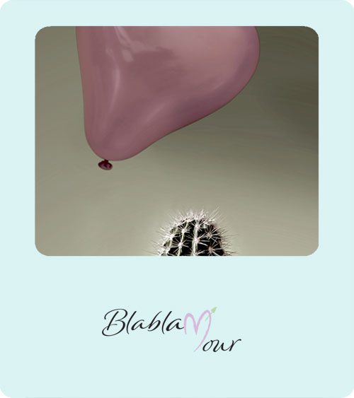 Image montrant un cactus et un ballon pour illustrer une histoire d'amour impossible