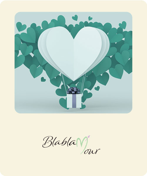 Image montrant un coeur en papier pour illustrer le message pour la Saint-Valentin