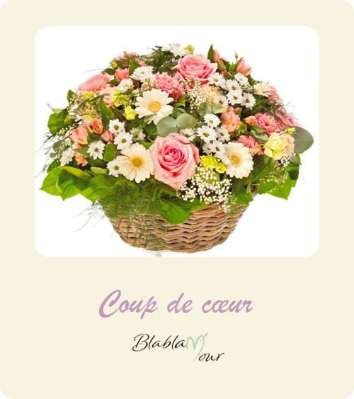 Image montrant des fleurs dans un panier